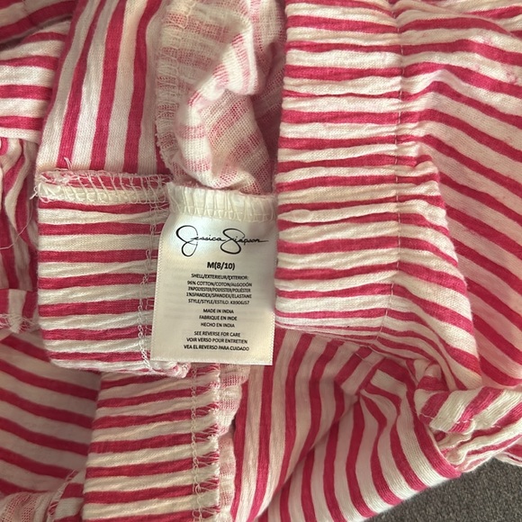 Jessica Simpson Striped Ruffle Top - Picture 4 of 5